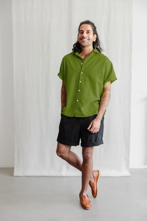 Bio-Baumwoll Shirt Neha Basilikum from Jyoti - Fair Works