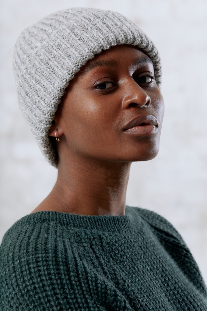 Baby-Alpaka Mütze Anatico Grau from Jyoti - Fair Works