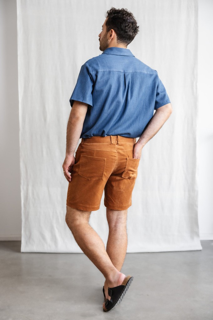 Bio-Baumwollcord Shorts Gauri Zimt from Jyoti - Fair Works