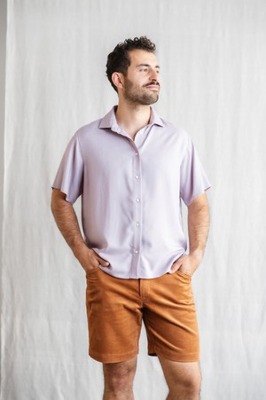 Ecovero Shirt Nehani Flieder from Jyoti - Fair Works