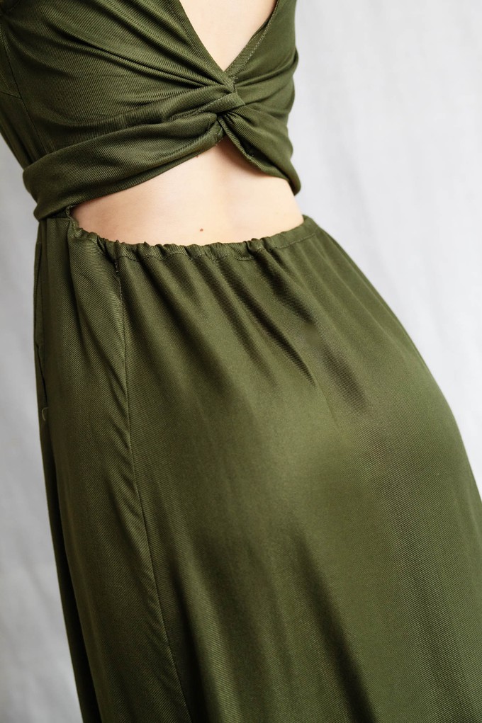 Modal Kleid Khushi Khaki from Jyoti - Fair Works