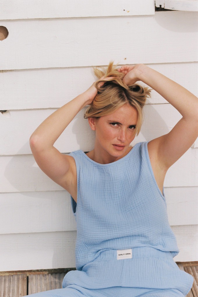 ANNA Pants  ‧  Blue from Kaly Ora