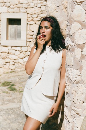 LIVIA top Beige from Kaly Ora