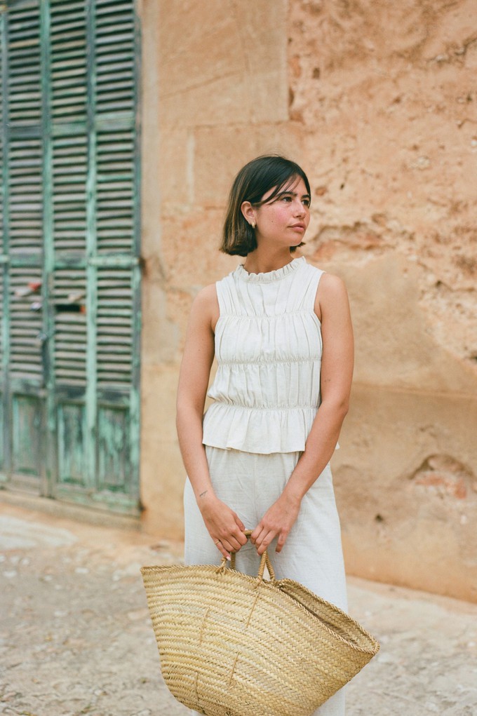 ROMY top Beige from Kaly Ora