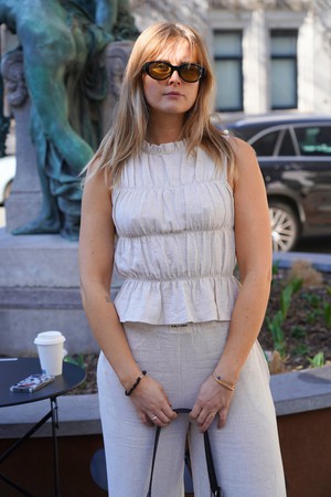 ROMY top Beige from Kaly Ora