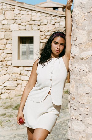 LIVIA top Beige from Kaly Ora