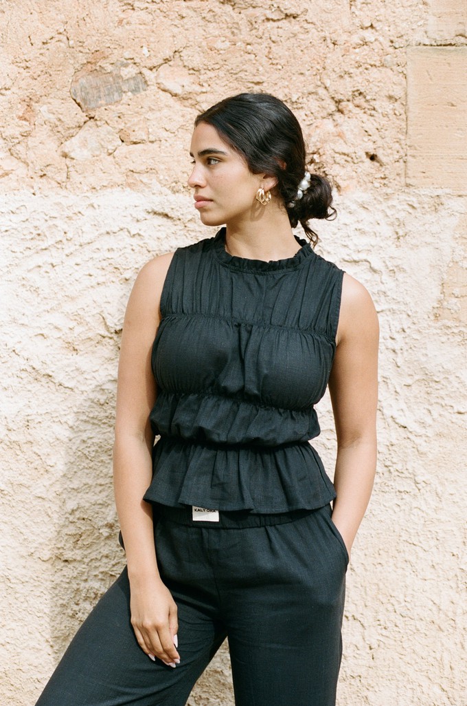 ROMY top Black from Kaly Ora