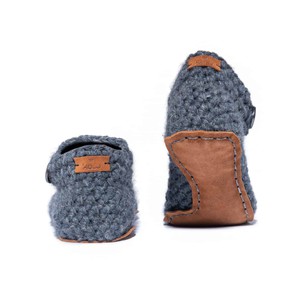 Charcoal Bamboo Wool Ankle Booties from Kingdom of Wow!