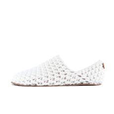 Wool Bamboo Slippers in Snow via Kingdom of Wow!