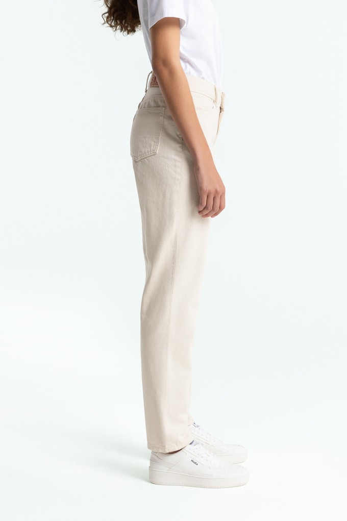 CAROLINE CROPPED | CLEAN RECYCLED ECRU from Kings of Indigo
