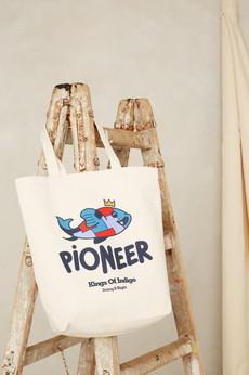 TOTEBAG PIONEER | NON DYED PIONEER from Kings of Indigo