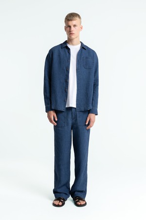 ENDA POCKET | INDIGO LINEN from Kings of Indigo