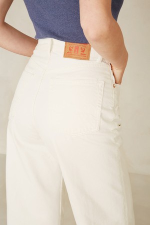 ELISABETH CROPPED | HOLO NON-DYED from Kings of Indigo