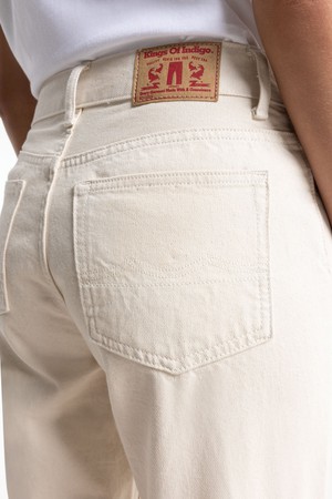 CAROLINE CROPPED | CLEAN RECYCLED ECRU from Kings of Indigo