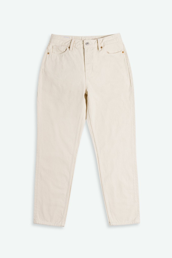 CAROLINE CROPPED | CLEAN RECYCLED ECRU from Kings of Indigo