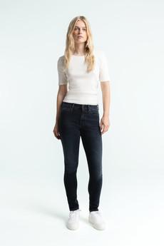 JUNO MEDIUM | BLUE BLACK WORN via Kings of Indigo