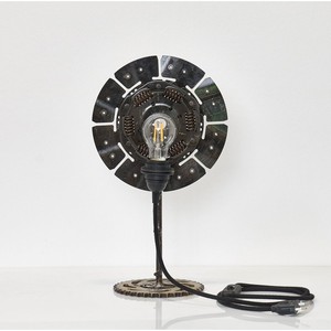 Upcycling Lampe aus Kupplungsscheibe Made in Burkina Faso from Kipepeo-Clothing