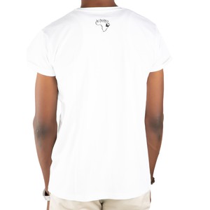 NYANI Männer Shirt Weiß from Kipepeo-Clothing