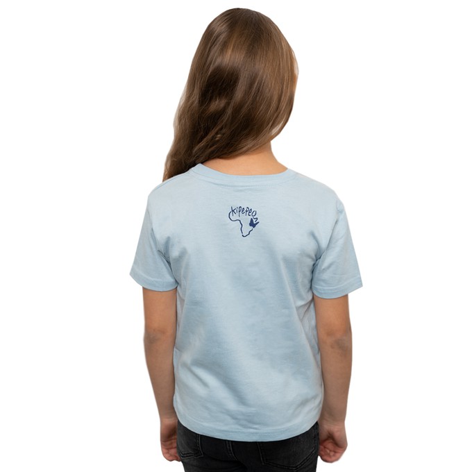 SERENGETI Kinder Shirt Himmelblau from Kipepeo-Clothing