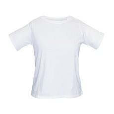 BASIC Frauen Shirt Weiß B-WARE via Kipepeo-Clothing