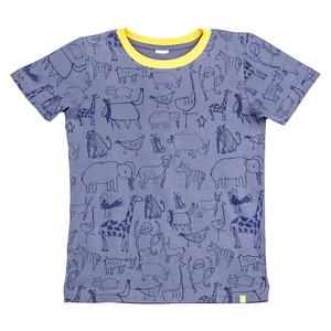 WANYAMA Kinder Shirt Charcoal from Kipepeo-Clothing