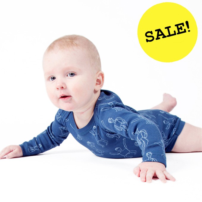 DANSI Babybody Blau from Kipepeo-Clothing