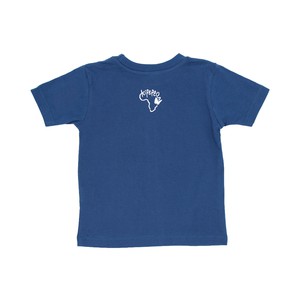 BAISIKELI Kinder Shirt Blau from Kipepeo-Clothing