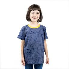 WANYAMA Kinder Shirt Charcoal. from Kipepeo-Clothing
