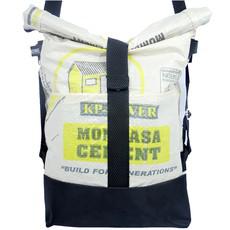 Rollrucksack / Rolltasche Gelb via Kipepeo-Clothing