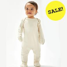 Baby Schlafanzug Blanko Natur via Kipepeo-Clothing