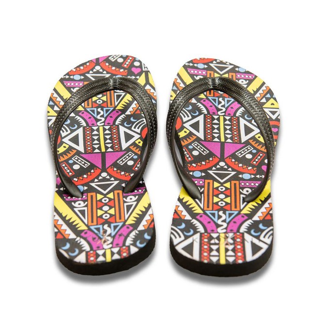 Flip Flops Lila Tribal from Kipepeo-Clothing
