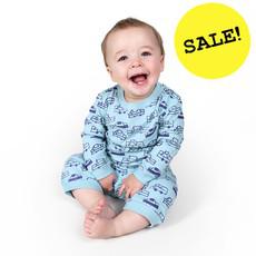 CARS Baby Pyjama Hellblau via Kipepeo-Clothing