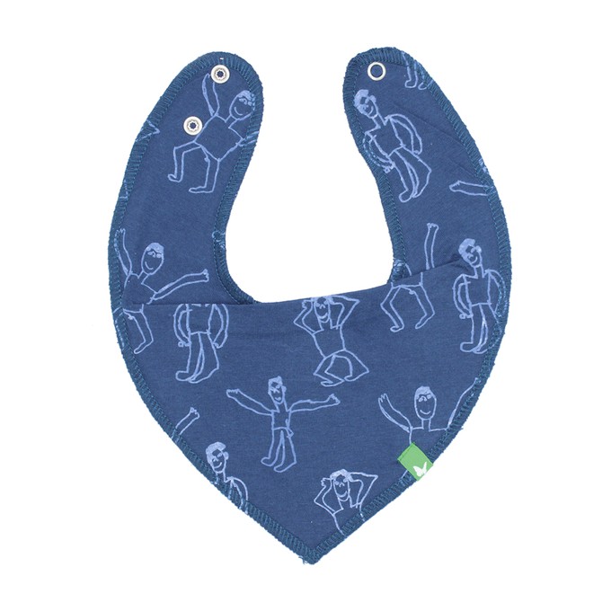 DANSI Baby Halstuch Blau from Kipepeo-Clothing