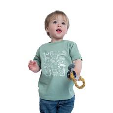 SERENGETI Kinder Shirt Mintgrün from Kipepeo-Clothing