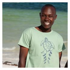 WATAMU Männer Shirt Mintgrün via Kipepeo-Clothing