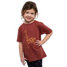 TWIGA Kinder Shirt Marsala from Kipepeo-Clothing