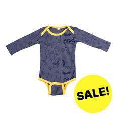 WANYAMA Babybody Charcoal via Kipepeo-Clothing