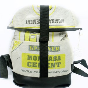 Rollrucksack / Rolltasche Gelb from Kipepeo-Clothing