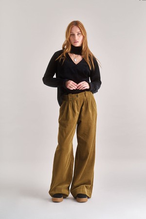 ALICE Velvet Top - Black from KOMODO