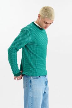 HASAN Organic Cotton Jumper - Green via KOMODO