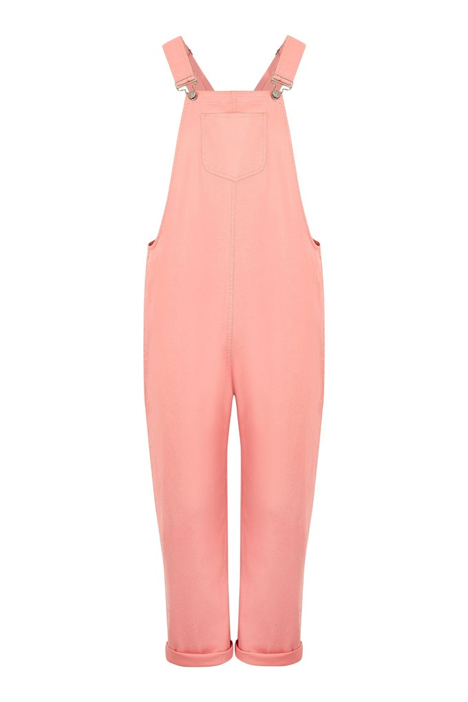 JOY Organic Cotton Dungarees True Pink from KOMODO