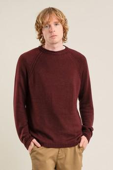 CHRISTOFF Merino Wool Jumper - Walnut via KOMODO