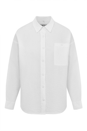 HANAKO Organic Cotton Shirt - White from KOMODO