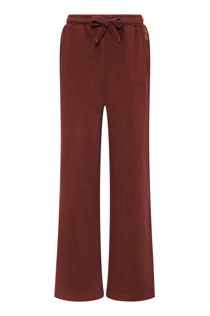 SOLEIL - Organic Cotton Jogger Walnut Brown from KOMODO