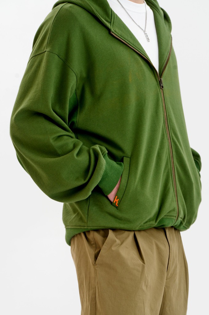 LUCA Organic Cotton Hoody - Green from KOMODO