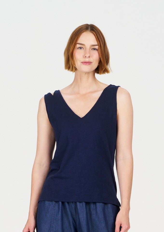 MALA Organic Cotton Vest - Navy from KOMODO