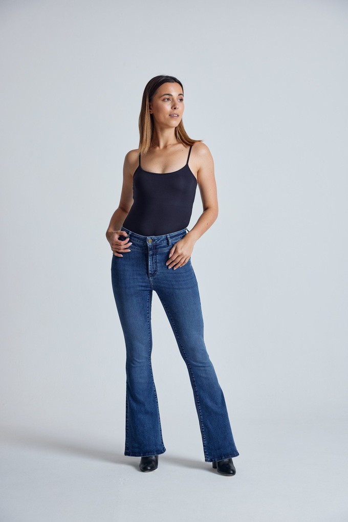 MAVIS Azure - Organic Cotton Jeans by Flax & Loom from KOMODO