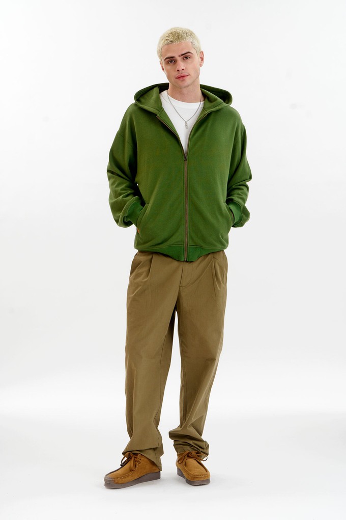 LUCA Organic Cotton Hoody - Green from KOMODO