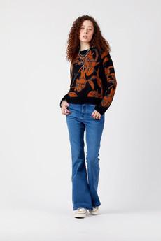 MAVIS Azure - Organic Cotton Jeans by Flax & Loom via KOMODO