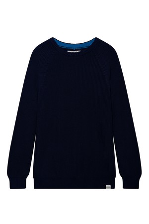 SERGIO - Womens Organic Cotton Jumper Navy from KOMODO